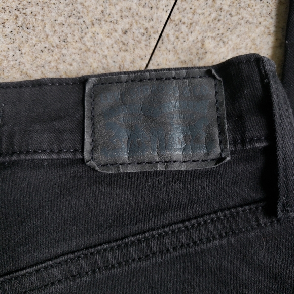 Levis black super skinny jeans - Picture 5 of 6